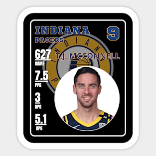 T.J. McConnell Sticker